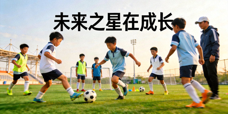 足球青训学院年轻球员训练场景 - 未来之星在成长